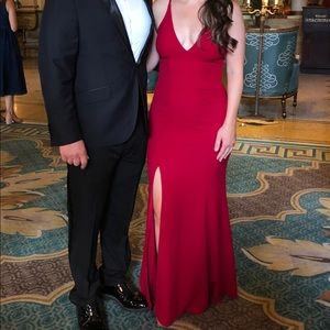 Dress the Population trumpet gown